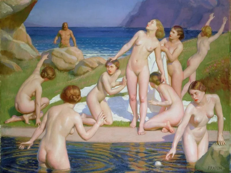 1869-William McGregor Paxton - Nausica